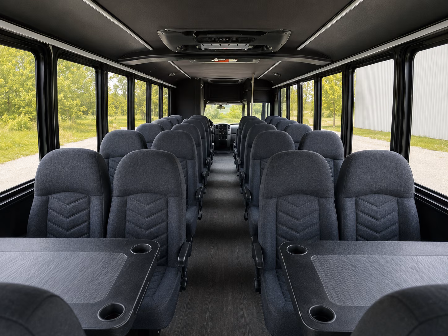 bridal party bus rentals for getting ready and photo stops in shoreline