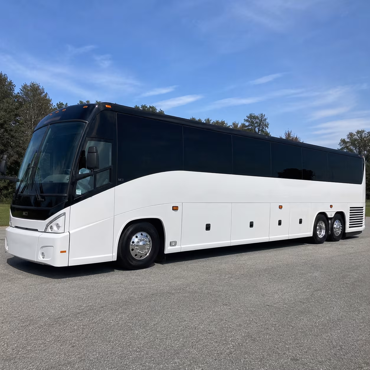 bus rental options for shoreline trips