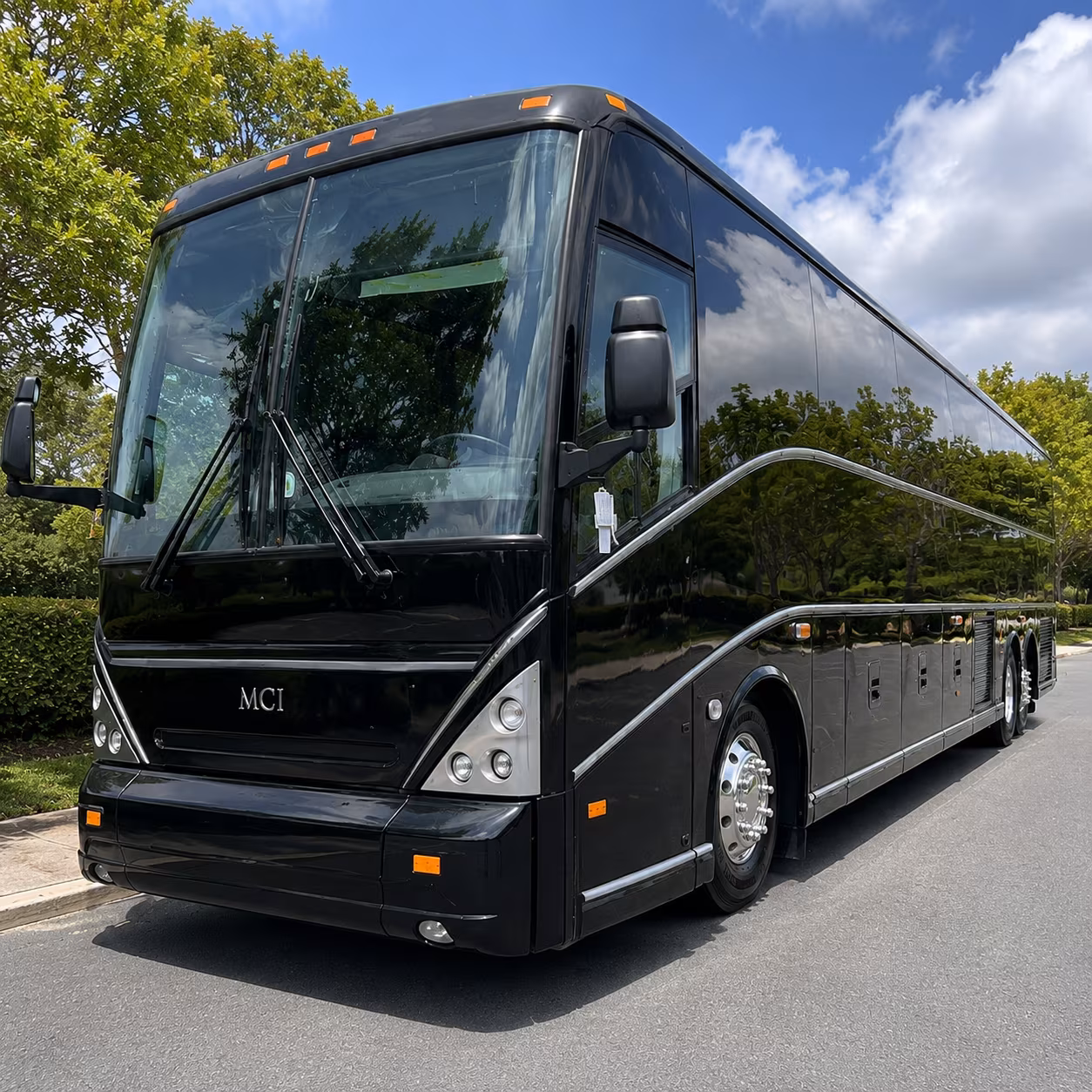 charter buses for federal agency staff working along the aurora corridor