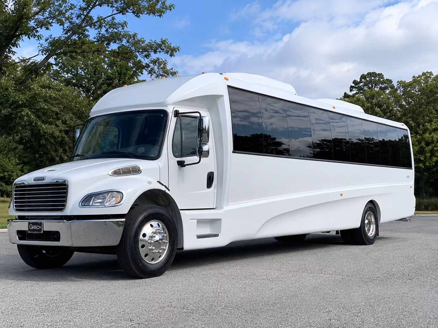 shoreline birthday party bus rental