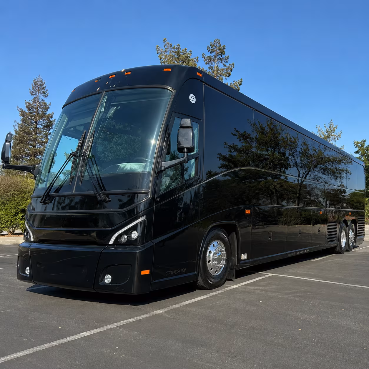 shoreline bus rental service area