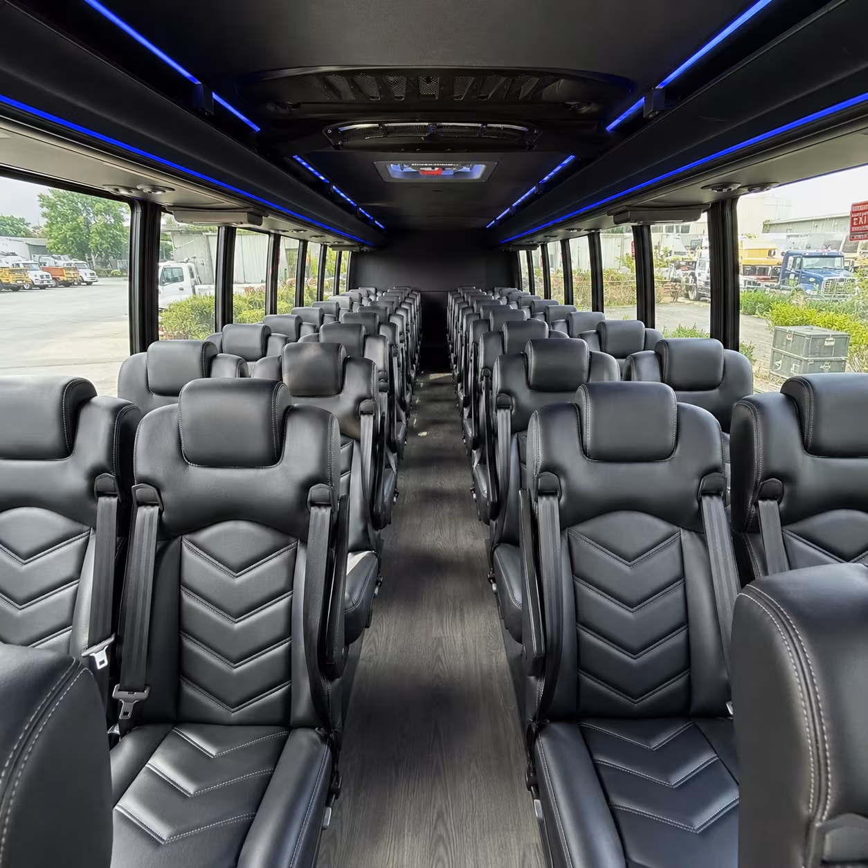 shoreline prom transportation onboard seating