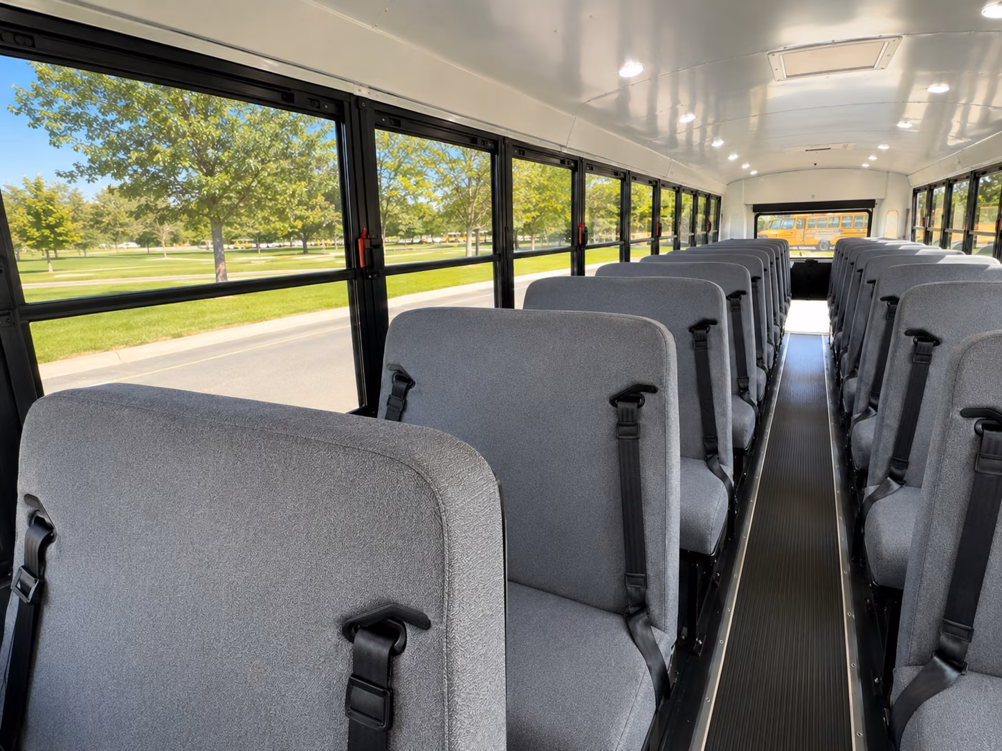 shoreline school bus inside