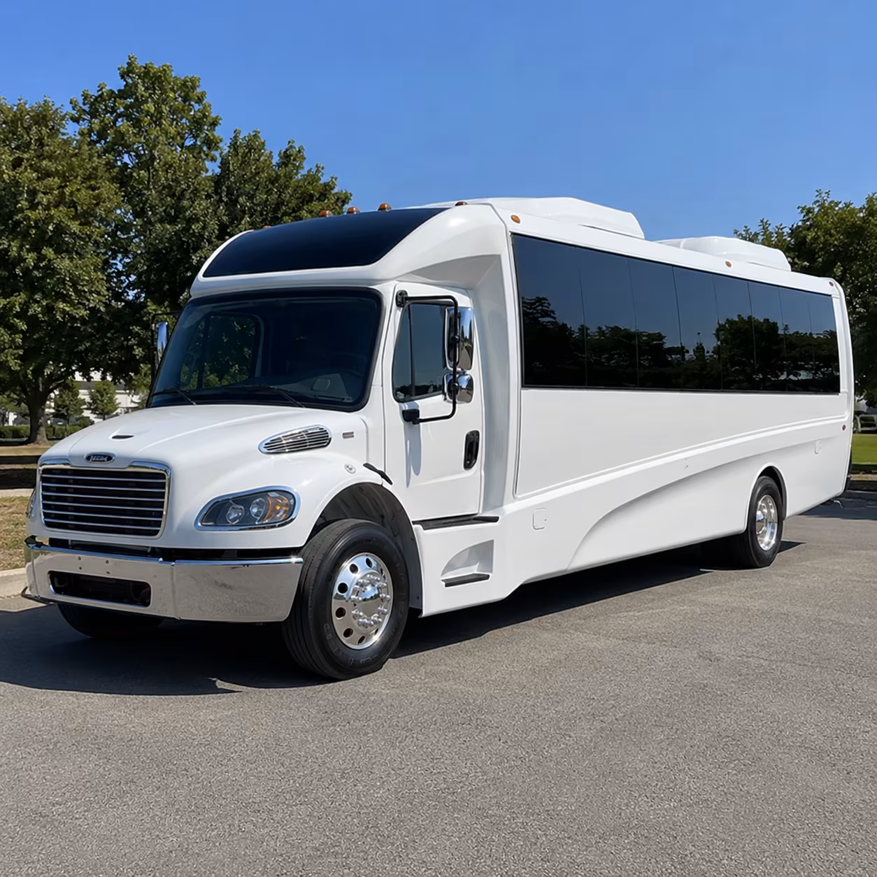 shuttle buses for weekly worship services in shoreline