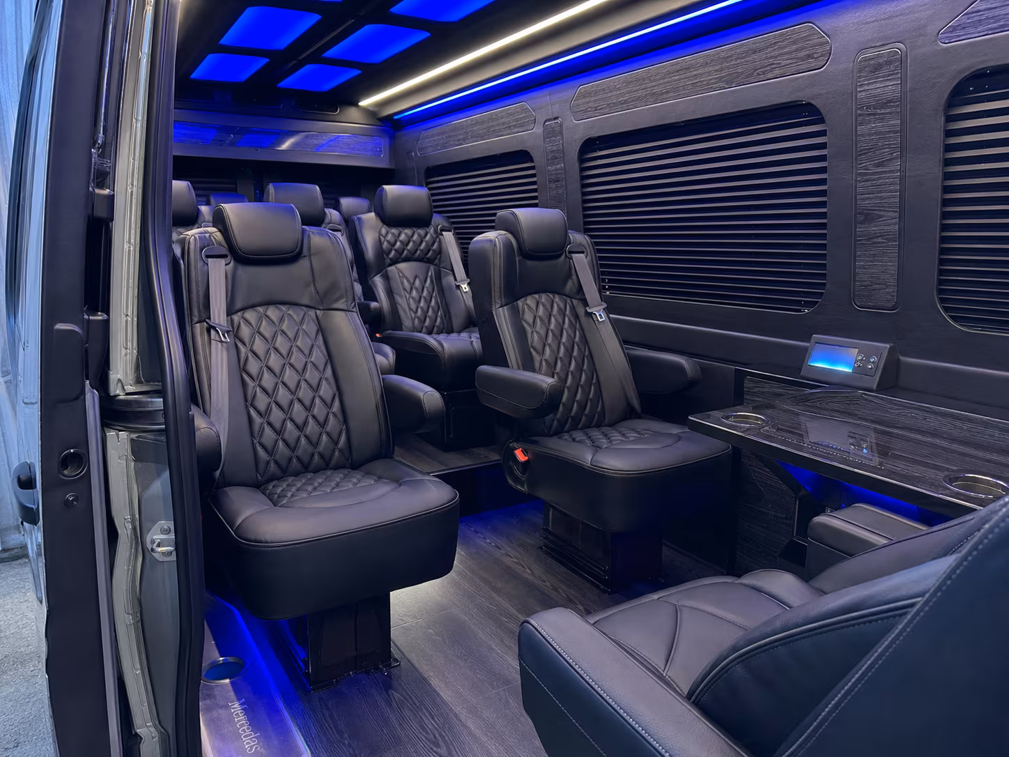 sprinter van transportation for groups and events across shoreline