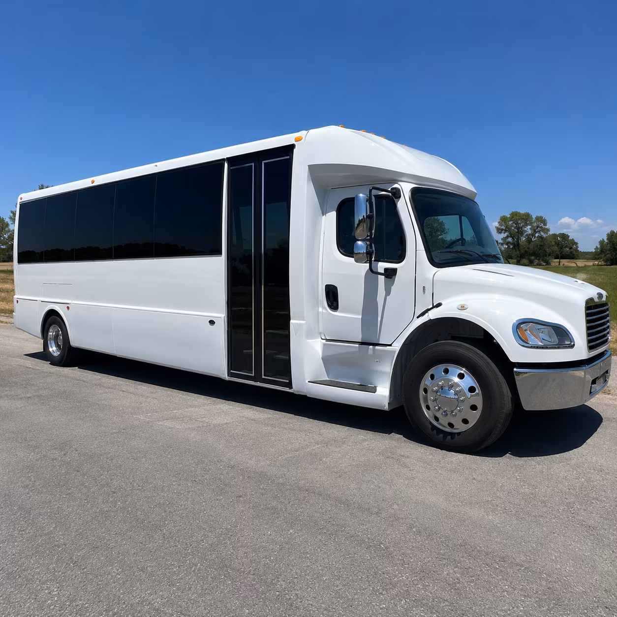 wedding buses and shuttle services for shoreline celebrations